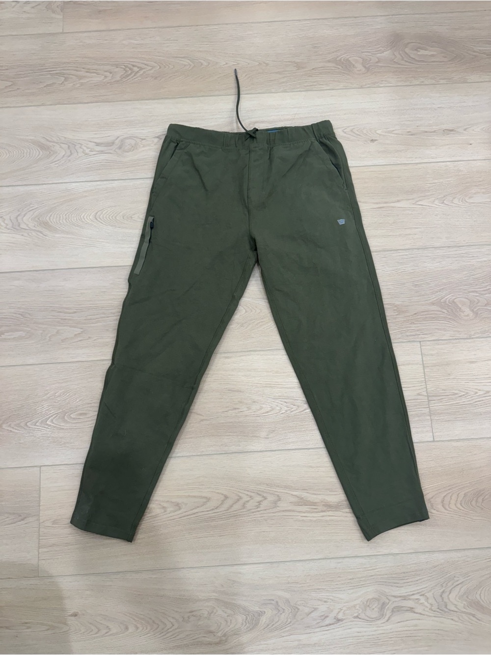 Mack Weldon Men's Olive Green Casual Jogger Pants